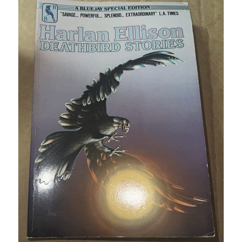 Lot Of DEATHBIRD STORIES & Dangerous Visions Harlan Ellison  1983 Paperback‎